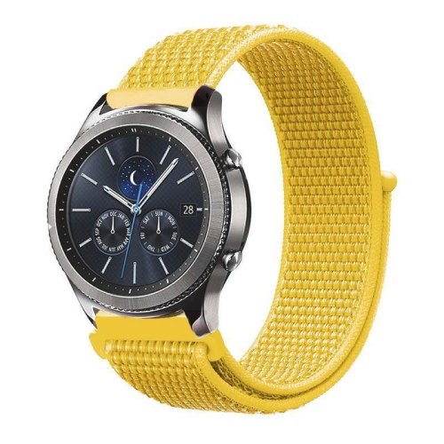 Ремінець для смартгодинника BeCover Nylon Style, для Xiaomi Amazfit Bip/Bip Lite/Bip S Lite/GTR 42mm/GTS/TicWatch S2/TicWatch E, Yellow (705831)