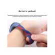 Ремінець для фітнес-браслета BeCover Elastic Nylon Style, для Xiaomi Mi Smart Band 5/Mi Smart Band 6, Size M, Red/White (706148)