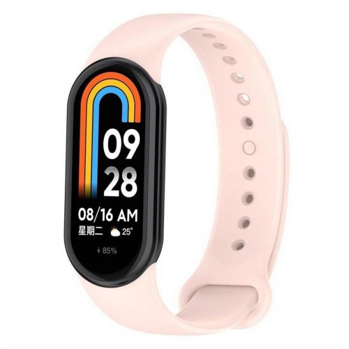 Ремінець для фітнес-браслета BeCover, для Xiaomi Mi Smart Band 8, Grapefruit/Pink (709390)