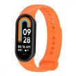 Ремінець для фітнес-браслета BeCover, для Xiaomi Mi Smart Band 8, Orange (709407)