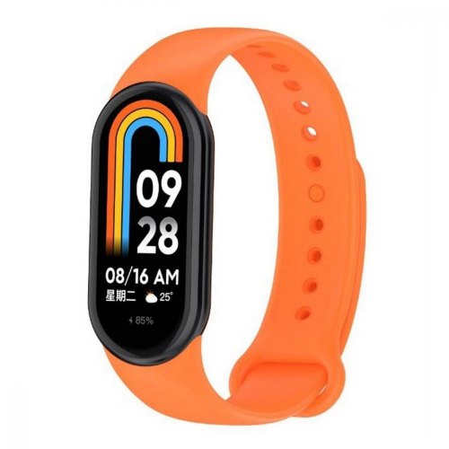 Ремінець для фітнес-браслета BeCover, для Xiaomi Mi Smart Band 8, Orange (709407)