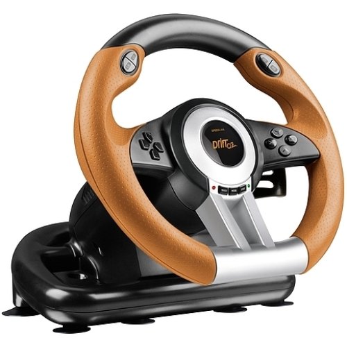 Руль Speed-Link Drift O. Z. Racing Wheel, Black/Orange (SL-6695-BKOR-01)