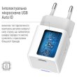 Мережевий зарядний пристрій ColorWay GaN Mini, USB Type-C, 20W PD, PPS, кабель USB Type-C to Lightning, White (CW-CHS059PDL-WT)