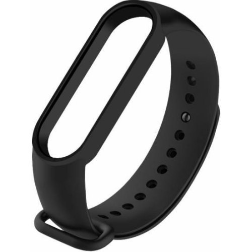 Ремінець для фітнес-браслета BeCover, для Xiaomi Mi Smart Band 5/Mi Smart Band 6, Black (705062)