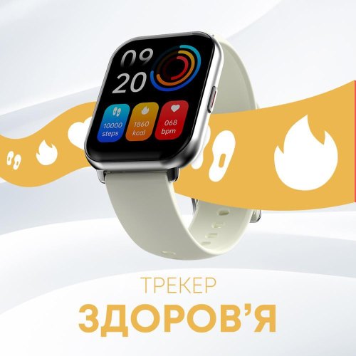 Смартгодинник HiFuture Zone2, Silver/Grey