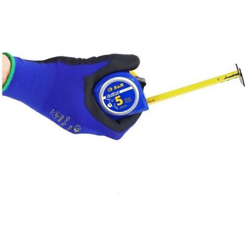 Рулетка S&R Colibri, 5м, 19мм (421505019)