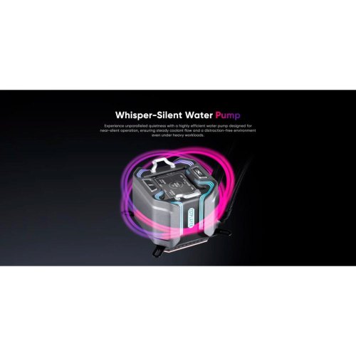 Система водяного охолодження для процесорів 1stPlayer X-360, Black