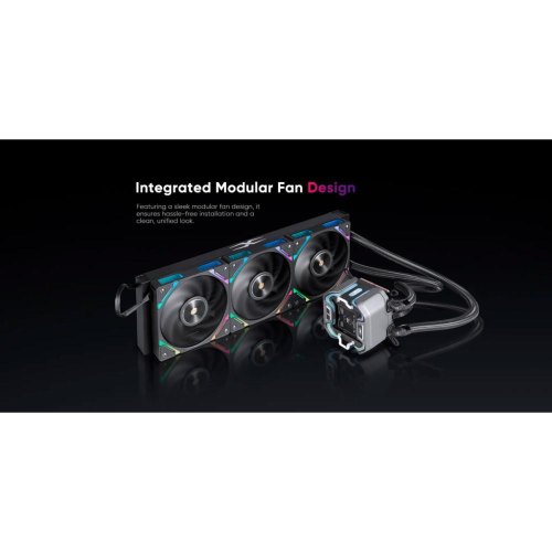 Система водяного охолодження для процесорів 1stPlayer X-360, Black