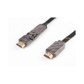 Кабель HDMI to HDMI  3.0m Viewcon (VD516-3m) 3 м, v1.4, золотисті конектори, поворотний коннектор