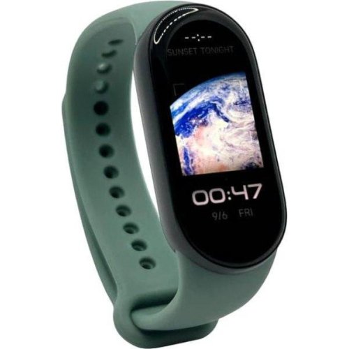 Ремінець для фітнес-браслета BeCover, для Xiaomi Mi Smart Band 9, Pine Green (711953)