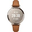 Смартгодинник Garmin Lily 2 with Tan Leather Band, Cream Gold (010-02839-60)
