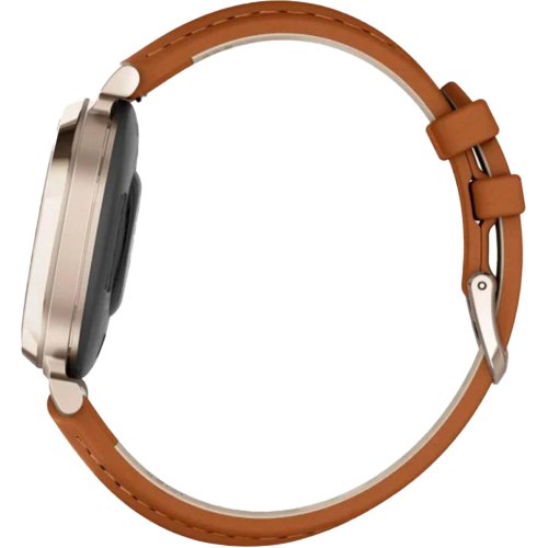 Смартгодинник Garmin Lily 2 with Tan Leather Band, Cream Gold (010-02839-60)