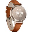 Смартгодинник Garmin Lily 2 with Tan Leather Band, Cream Gold (010-02839-60)