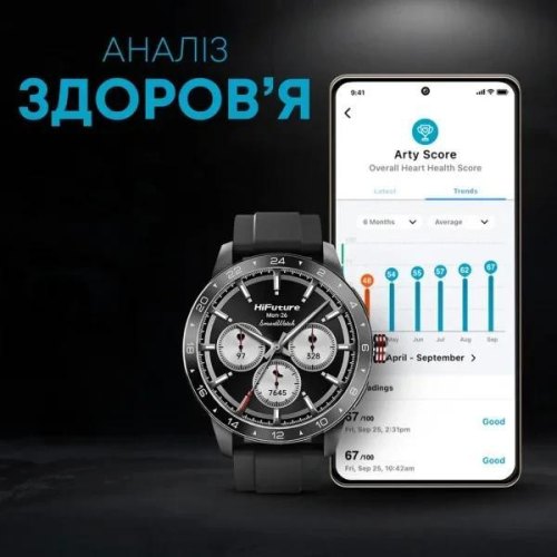 Смартгодинник HiFuture Flex2, Silver