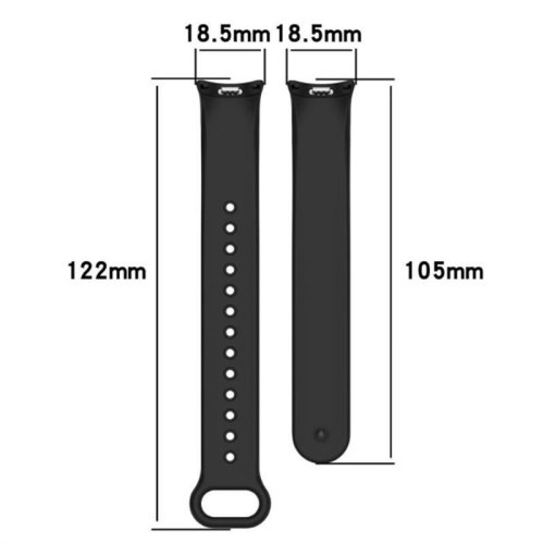 Ремінець для фітнес-браслета BeCover, для Xiaomi Mi Smart Band 8, Light Blue (709400)