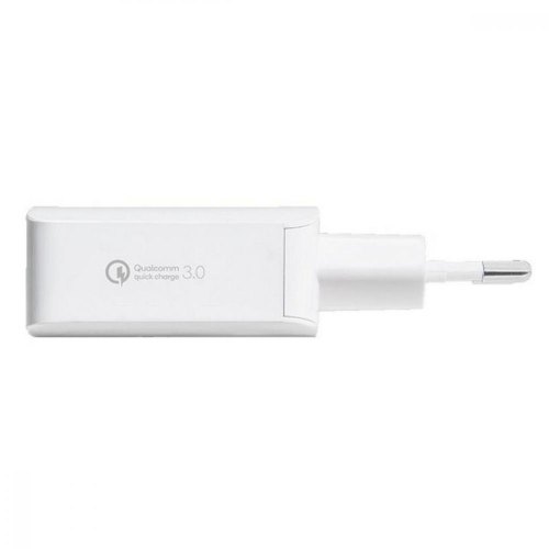 Мережевий зарядний пристрій Ttec SpeedCharger, USB Type-A, QC 3.0, 3A, 18W, White (2SCQC01K)