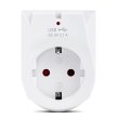 Мережевий зарядний пристрій REAL-EL CS-25, 1 розетка/2xUSB Type-A, 2.1A, White (EL123160006)