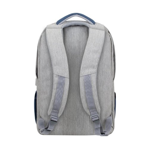 Рюкзак для ноутбука Rivacase Prater 7567, для 17.3, Grey/Dark Blue
