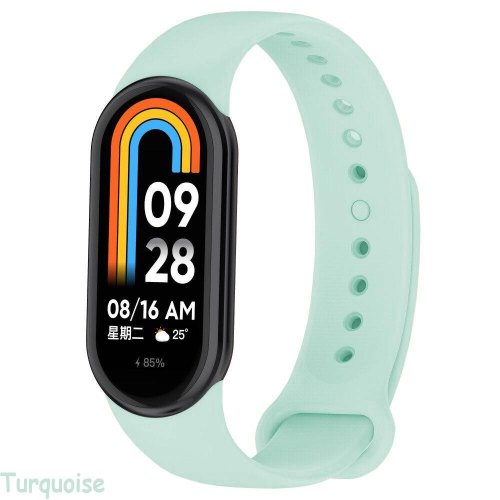 Ремінець для фітнес-браслета BeCover, для Xiaomi Mi Smart Band 8, Turquoise (709413)