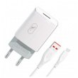 Мережевий зарядний пристрій SkyDolphin SC06V, USB Type-A, 2.4A, кабель USB Type-A to Micro USB, White (SDMZP-000180)