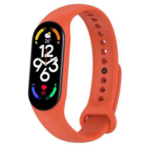 Ремінець для фітнес-браслета BeCover, для Xiaomi Mi Smart Band 7, Orange (707482)