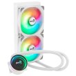 Система водяного охолодження для процесорів AeroCool Oasis L240, White (ACLA-OA24117.21)