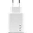 Мережевий зарядний пристрій Ttec SmartCharger Duo, USB Type-C/USB Type-A, 2.4А, 12W, White (2SCS25B)