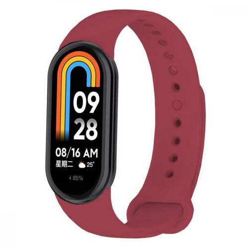Ремінець для фітнес-браслета BeCover, для Xiaomi Mi Smart Band 8, Red Wine (709411)