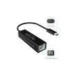 Мережевий адаптер Choetech HUB-R01, USB Type-C (M) to RJ45 1Gbps (F)