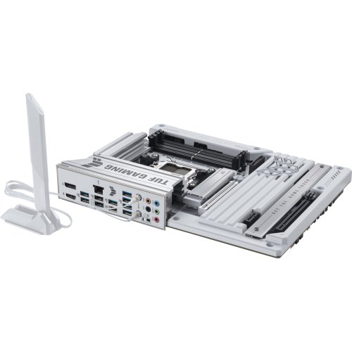 Материнcька плата ASUS TUF GAMING B850-BTF WIFI W, sAM5, B850, ATX, 4xDDR5, M.2, HDMI/DP, Wi-Fi, Bluetooth, BTF (90MB1KW0-M0EAY0)
