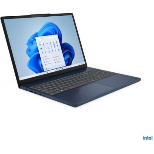 Ноутбук Lenovo IdeaPad Slim 3 15IRH10, 15.3/Intel Core i5-13420H/16GB/SSD 512GB/Intel UHD Graphics/DOS/синій (83K100QVRA)