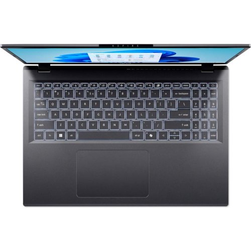 Ноутбук Acer Aspire 16 A16-71GM, 16/Intel Core Ultra 5-125H/16GB/SSD 512GB/GeForce RTX 3050, 6GB/Win11/сірий (NX.J7DEU.001)