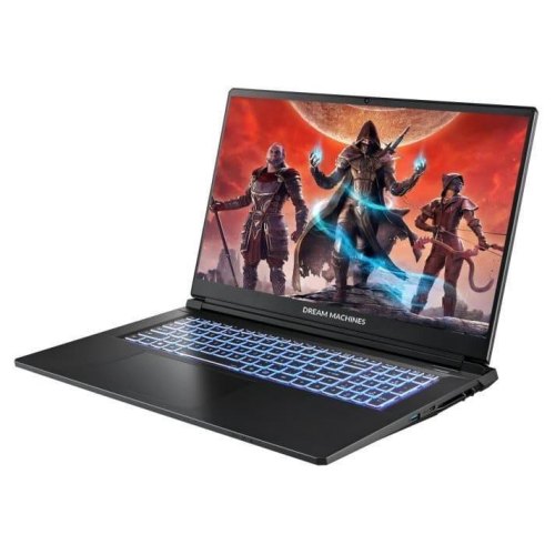 Ноутбук Dream Machines RT5050-17, 17.3/AMD Ryzen 7 260/32GB/SSD 1TB/GeForce RTX 5050, 8GB/DOS/чорний (RT5050-17UA21)