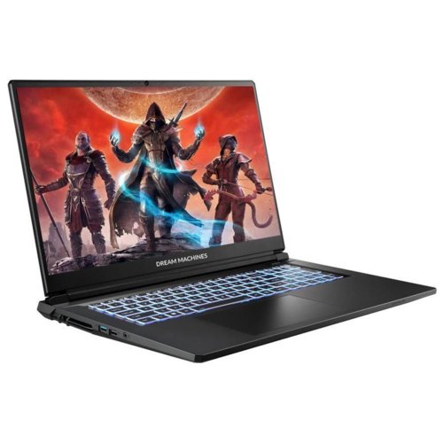 Ноутбук Dream Machines RT5050-17, 17.3/AMD Ryzen 7 260/32GB/SSD 1TB/GeForce RTX 5050, 8GB/DOS/чорний (RT5050-17UA21)