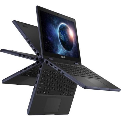 Ноутбук Asus BR1204FTA-R90131, 12.2 сенсорний/Intel N250/16GB/SSD 512GB/UMA/DOS/Mineral Grey (90NX08U1-M00490)