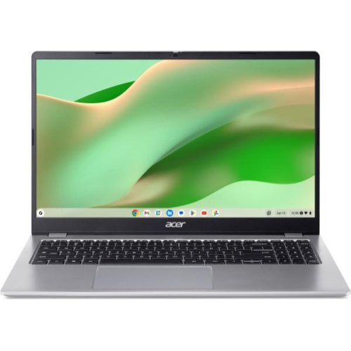 Ноутбук Acer Chromebook CB315-6HT, 15.6 сенсорний/Intel Core 3 N355/8GB/SSD 128GB/UMA/ChromeOS/сріблястий (NX.JLYEU.001)