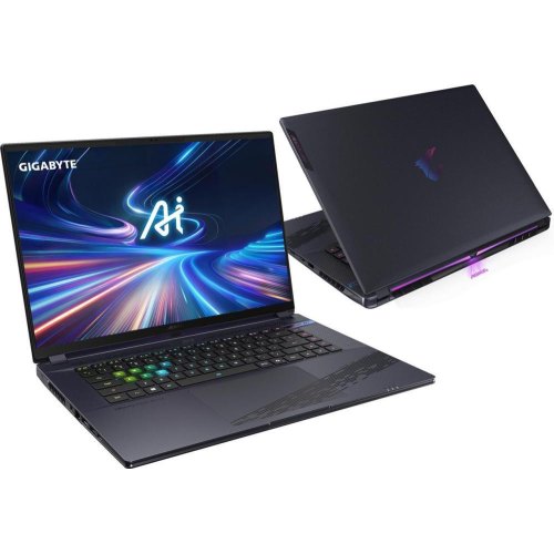 Ноутбук Gigabyte Aorus 16X, 16/Intel Core i7-13650HX/16GB/SSD 1TB/GeForce RTX 4070, 8GB/Win11/сірий (AORUS 16X 9SG-43UAC54SH)