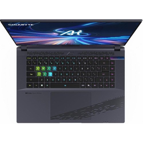 Ноутбук Gigabyte Aorus 16X, 16/Intel Core i7-13650HX/16GB/SSD 1TB/GeForce RTX 4070, 8GB/Win11/сірий (AORUS 16X 9SG-43UAC54SH)