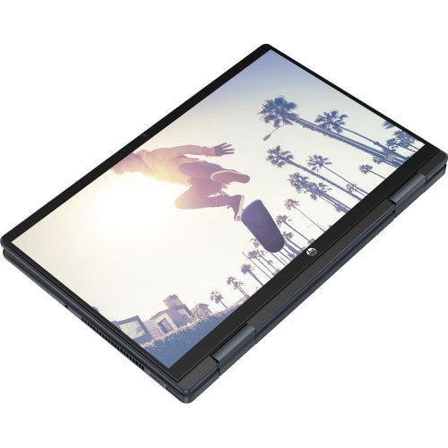 Ноутбук HP Pavilion x360 14-ek2006ua, 14 сенсорний/Intel Core 3-100U/8GB/SSD 512GB/UMA/DOS/синій (BV5S3EA)