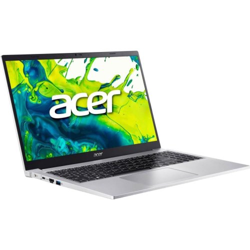 Ноутбук Acer Aspire Lite AL15-33P-320J, 15.6/Intel Core 3 N355/8GB/SSD 512GB/Intel HD Graphics/DOS/сріблястий (NX.D2MEU.002)