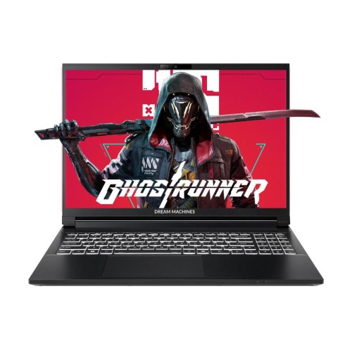 Ноутбук Dream Machines RT5060-15, 15.6/AMD Ryzen AI 9 HX 370/32GB/SSD 1TB/GeForce RTX 5060, 8GB/DOS/чорний (RT5060-15UA24)