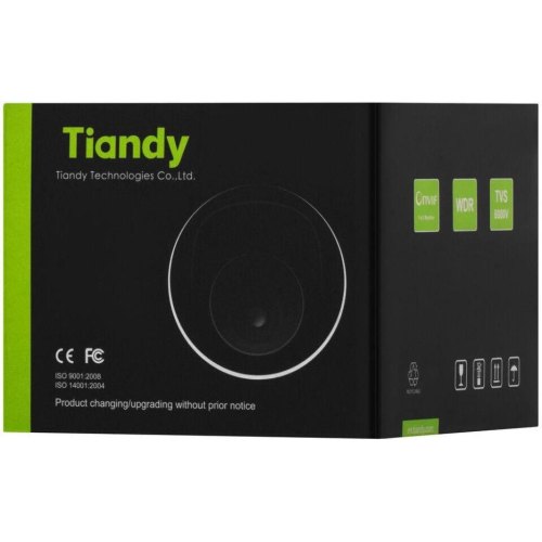 Камера відеоспостереження IP Tiandy TC-C35XS, 5MP, 2.8mm, f/1.6, IR 30m, DC 12V, PoE, IP66