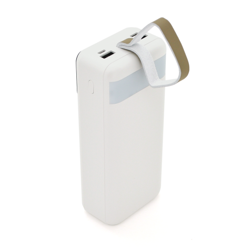 Зовнішній акумулятор Powerbank ACL PW-88, 30000mAh, USB Type-C/Micro USB, White, Box