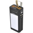 Зовнішній акумулятор Powerbank ACL PW-90, 30000mAh, SOLAR, USB Type-C/Lightning, Black, Box