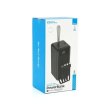 Зовнішній акумулятор Powerbank ACL PW-94, 80000mAh, 4xUSB Type-A, 4 кабелі (USB Type-A/Micro USB/USB Type-C/Lightning), Black, Box