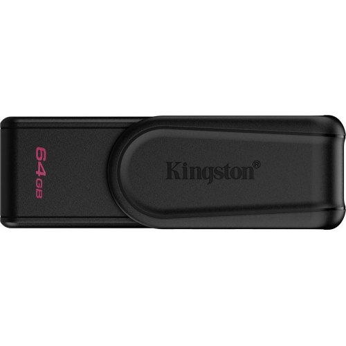 USB флеш Kingston DataTraveler Exodia S, 64GB, USB 3.2 Type-A, Black (DTXS/64GB)