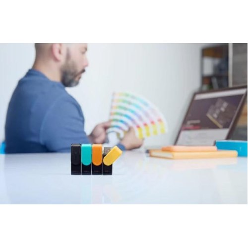 USB флеш Kingston DataTraveler Exodia S, 64GB, USB 3.2 Type-A, Black (DTXS/64GB)