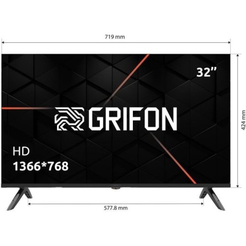 Телевізор Grifon Diva DV43FSB