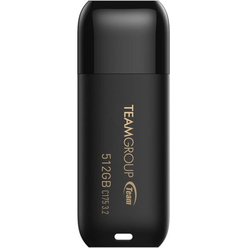 USB флеш Team C175, 512GB, USB 3.2 Type-A, Black (TC1753512GB01)