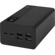 Зовнішній акумулятор Powerbank Ttec ReCharger Mega, 50000mAh, LCD, Black (2BB197S)